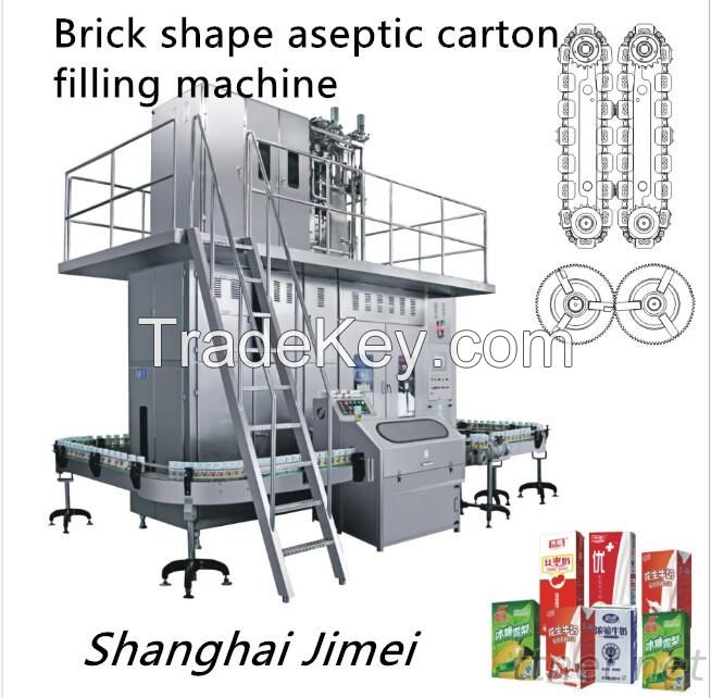 Supply best price brick shape carton filling machine