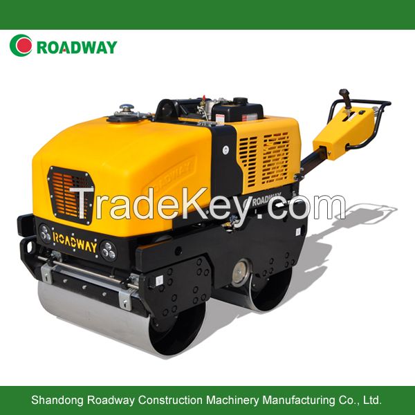 walk behind double drum road roller (fully hydraulic)