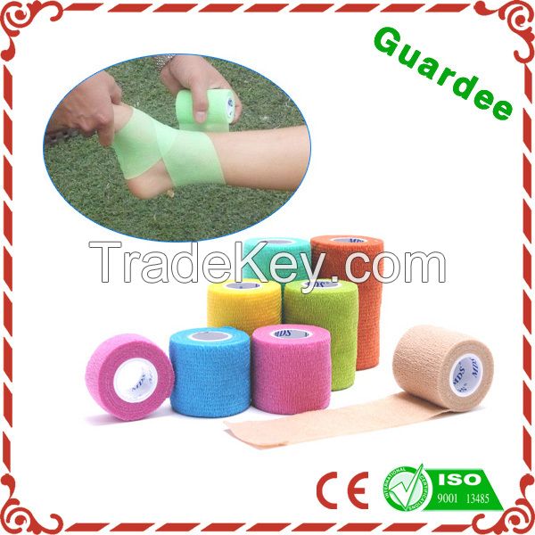 China Emergency Sport Non-woven Cohesive Bandage