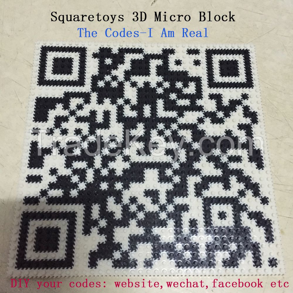 usd0.22/bag plastic lego-type 3D bricks toy gift