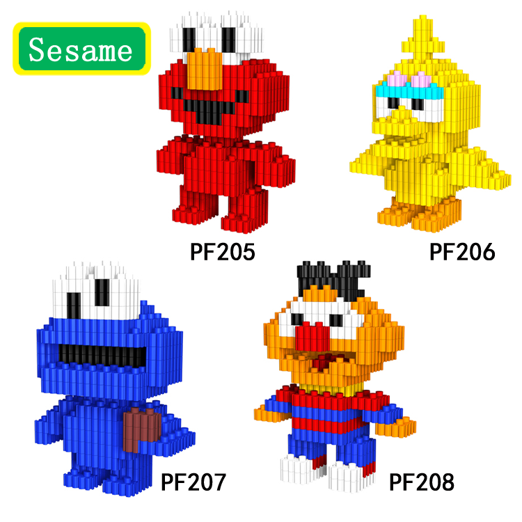 Cheap Building Blocks of Sesame Street Toys gift