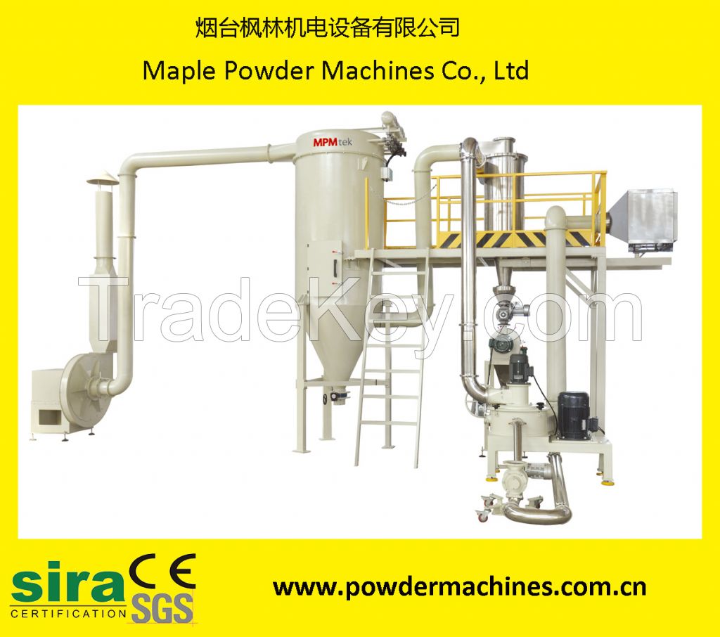 High Recovery Powder Coating Acm Grinding System/Milling Machine