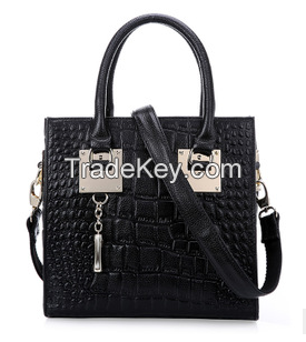 2015 fashionable and all-match style ladies leather handbags, attractive, durable