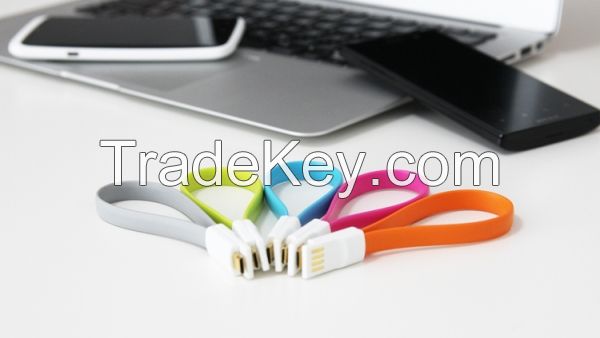 Sell Magnet USB Data Charging Cable-USB to Micro-USB Cable