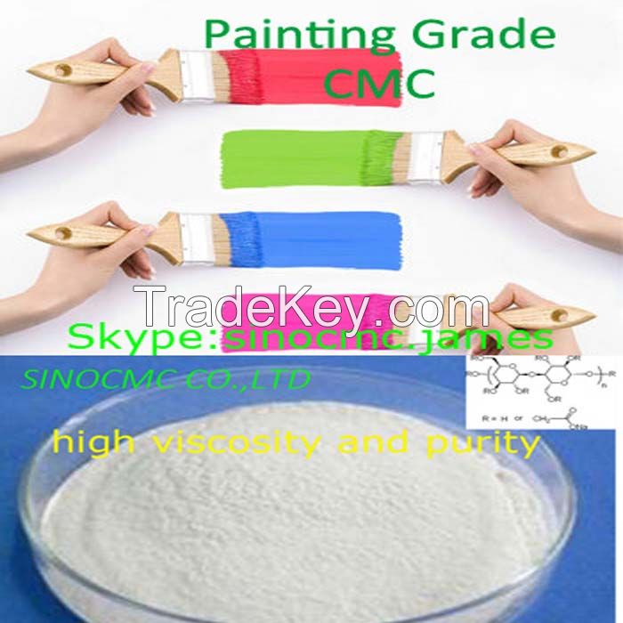 Painting Grade Sodium Carboxymethyl Cellulose(CMC)