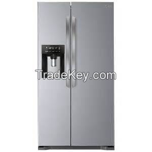 33-inch Wide Side-by-Side Refrigerator with Water Dispenser - 21 cu. ft.