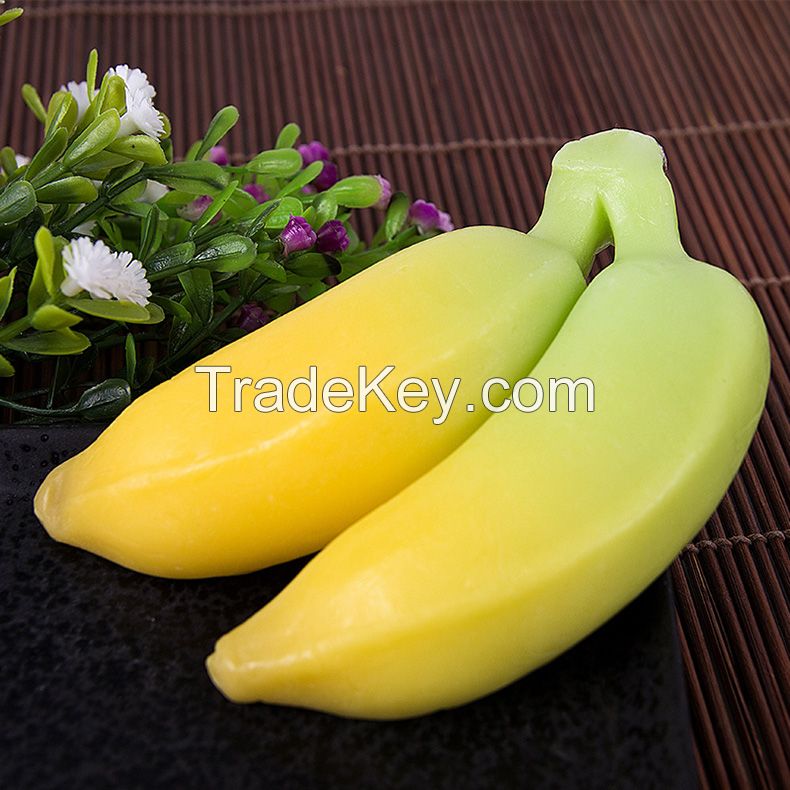 Thailand bananas moisture essential oil cute cartoon handmade fruit soap OEM ODM with free samples