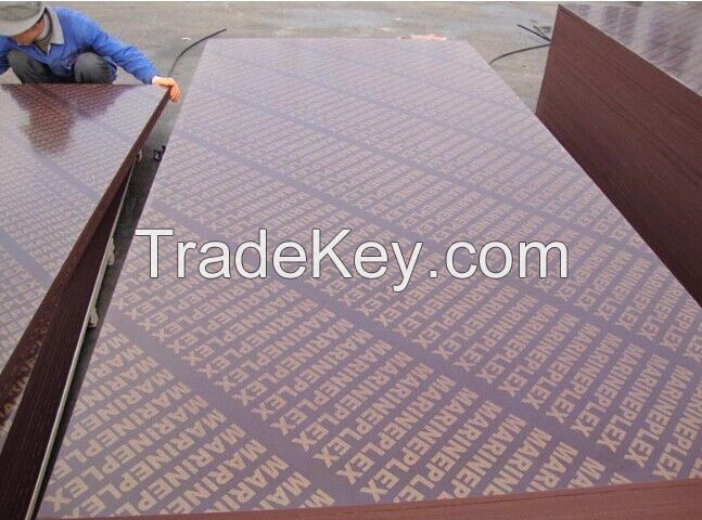 Hot selling!!!! Brown film faced plywood with logo