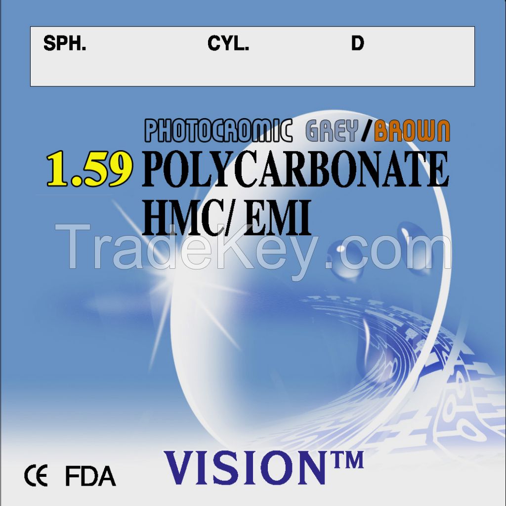 1.59 POLYCARBONATE PHOTOCHROMIC HMC/EMI