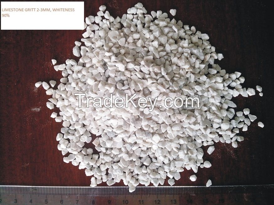 Limestone for feed grade poultry feed