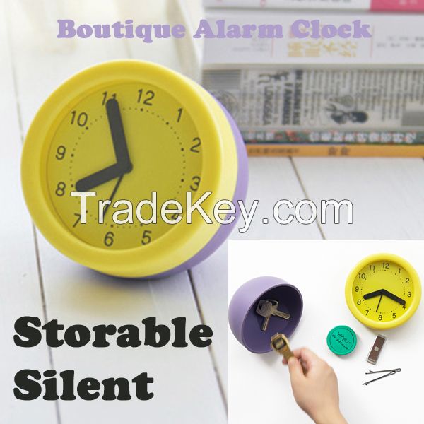 new products 2015 gift clock, unique analog table clock