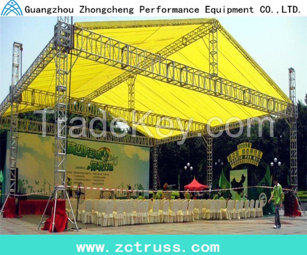 aluminum advertising performance truss for outdoor large event