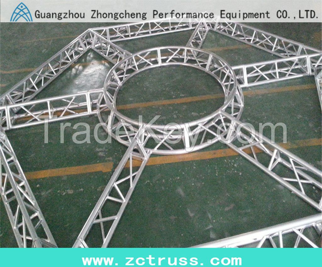 Stage Lighting Guangzhou Performance Aluminum complex circle triangle Truss (SQU500)