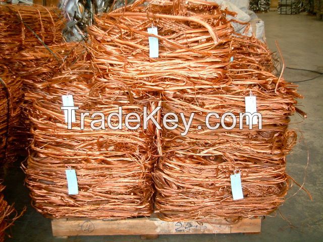 Copper scrap / High quality Mill berry copper wire scrap