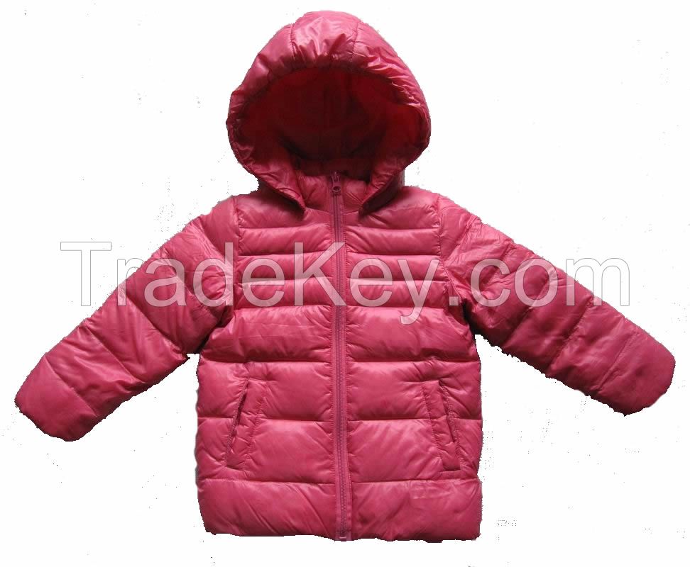 Girl's down jacket