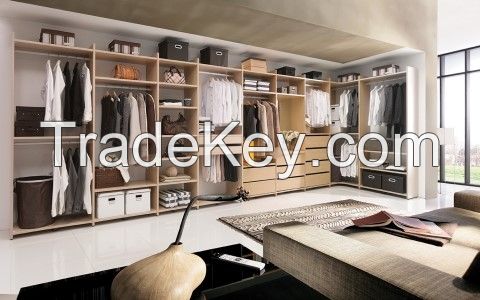 Sell wood system wardrobe