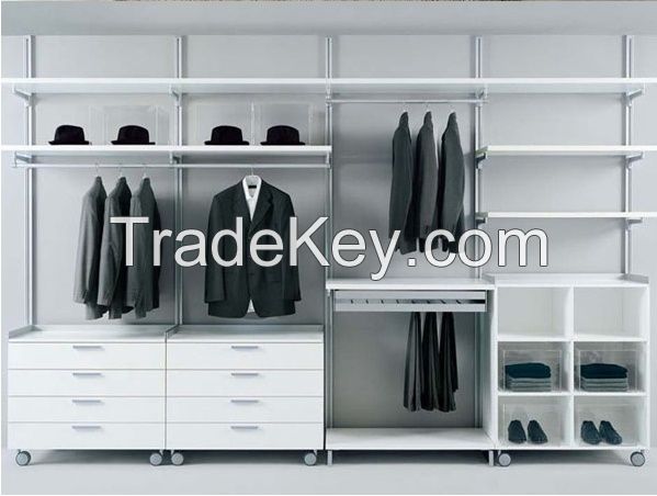 Aluminum system wardrobe