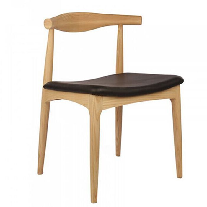 Elbow chair The chair president chair solid wood dining chair ash dining chair leisure chair