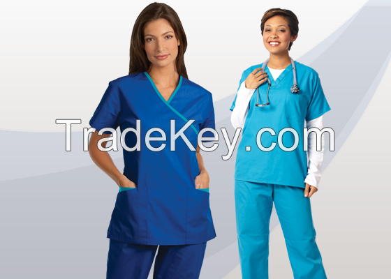 Scrub Uniform, Hospital Staff Uniform, Nurse Medical Uniform, Custom made Uniforms