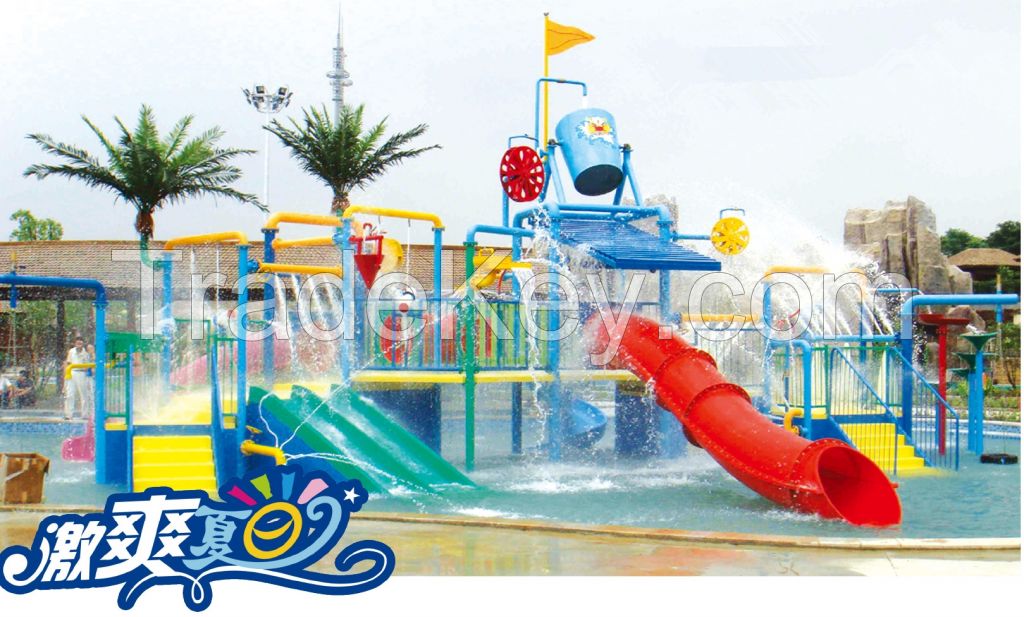 Aqua water park slide, water park equipment for sale, kid water park games
