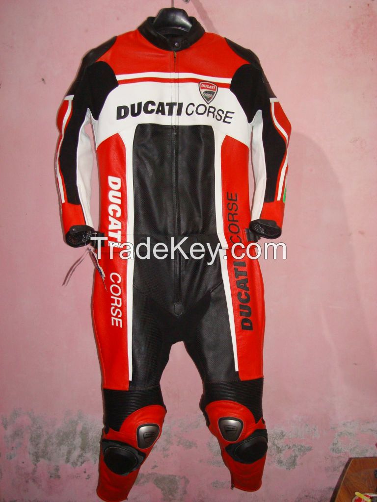 MotorBike Leather Suit