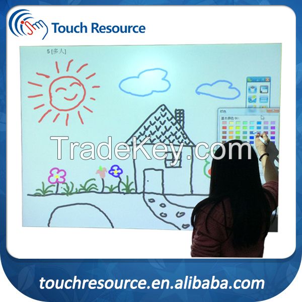 Finger touch mini interactive whiteboard PIW130 short throw