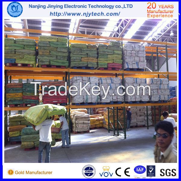 quite duty capacity pallet racking
