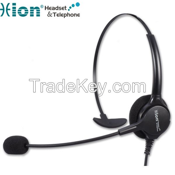 DH90 Comfortable Noise Canceling Microphone Call Center Headset with QD