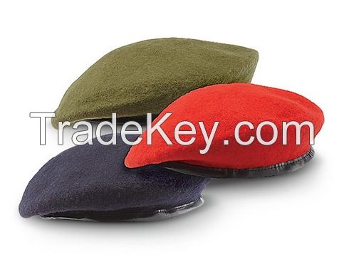 military beret (Optional Badges, Patches and Embroidery)