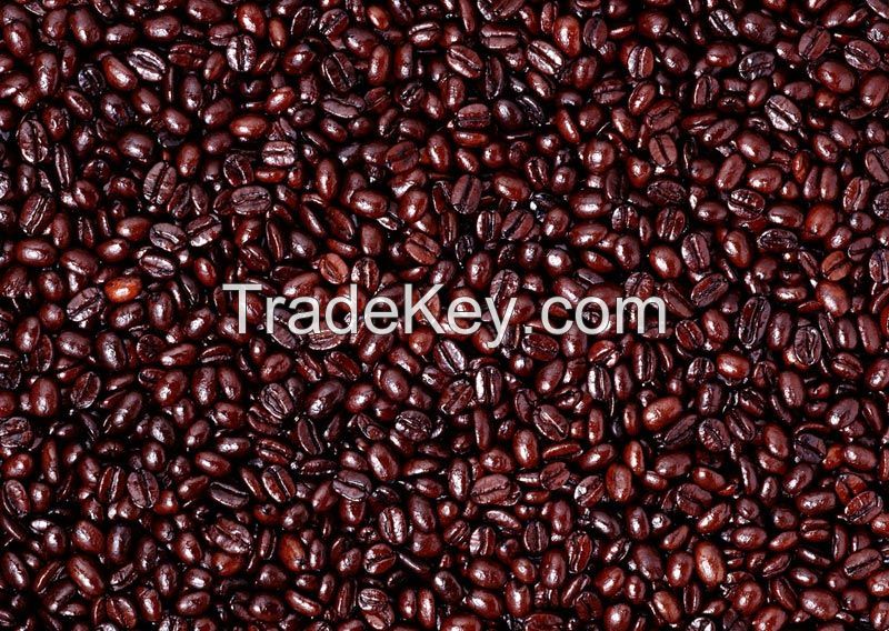 100% Arabica coffee beans and powder