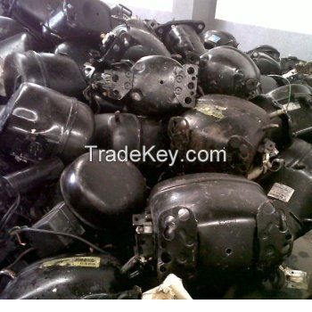 Ac and fridge compressor scrap without oil for sale