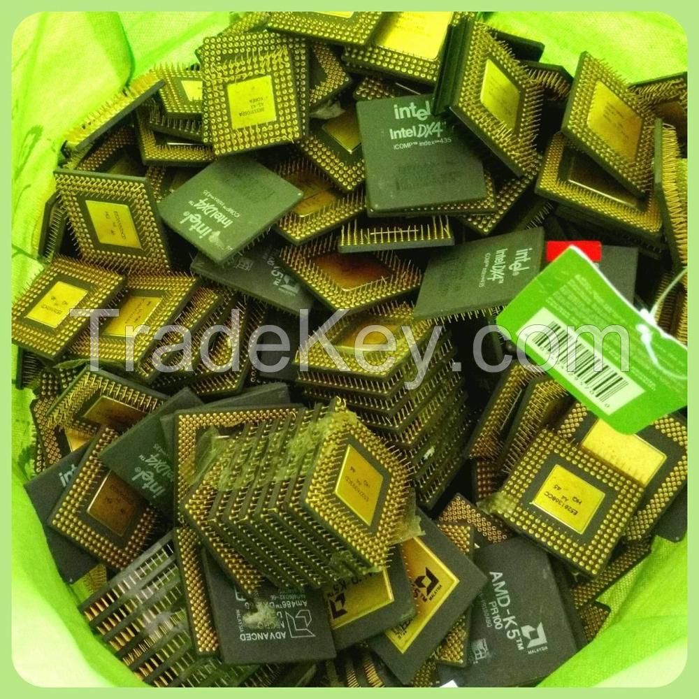 Ceramic CPU Processor Scrap