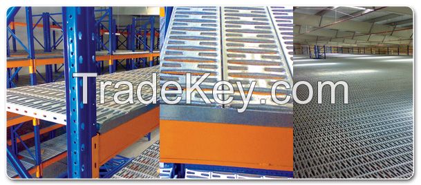 We are manfuctoring for racking system - Pallet -  decking panel - g.i.grating - storage - warehouse - fr
