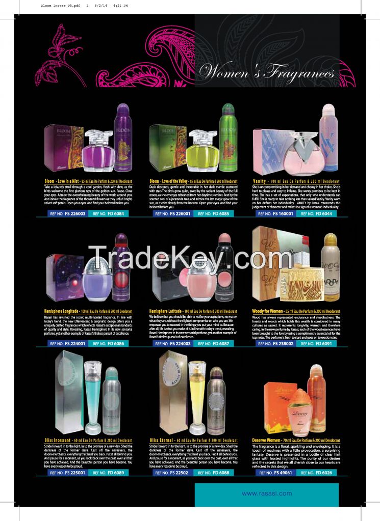 Affordable Perfumes with More then 70 Variants