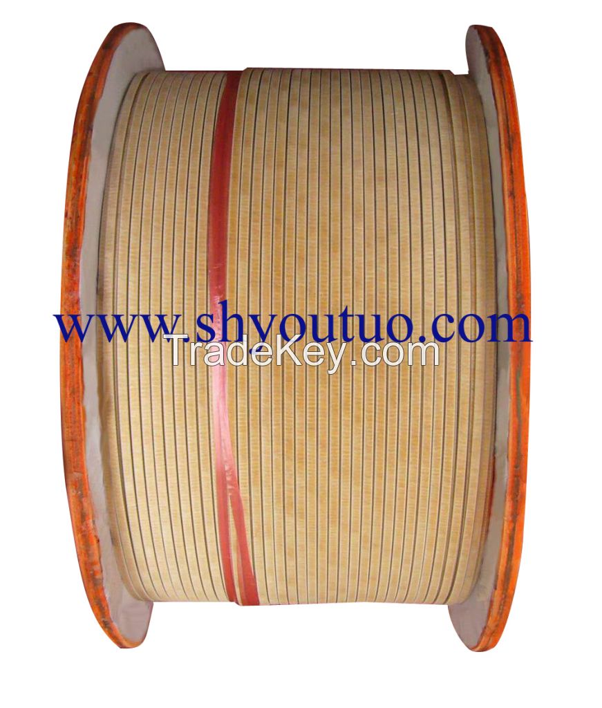 FIBERGLASS COVERED ALUMINIUM WIRE