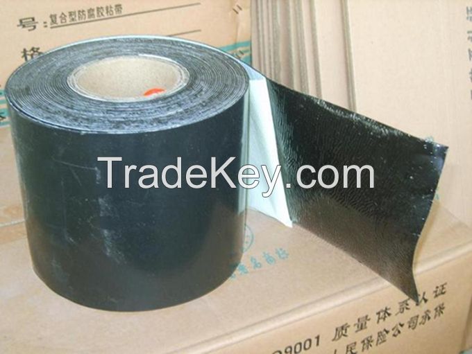 Self-Adhesive Waterproofing Bitumen Butyl Anti-corrosion Tape