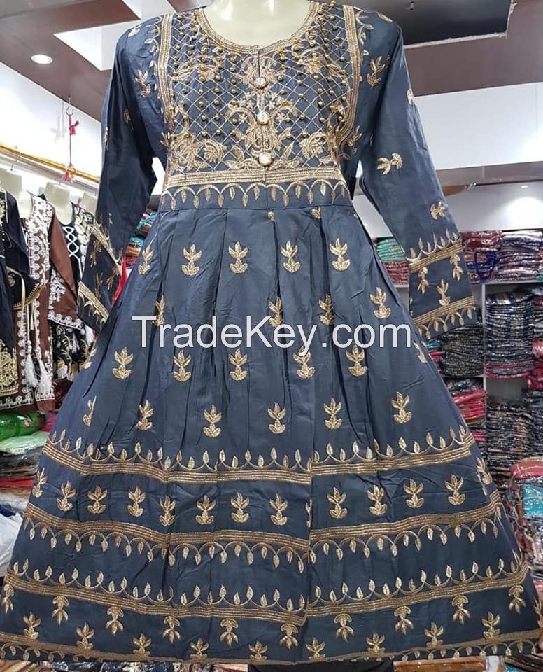 Ladies embroidered stitch kurti at wholesale price by Sofarahino