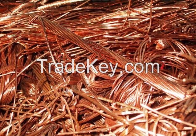 Pure Millberry Copper, Copper Scraps, Copper Wire Scrap 99.9%