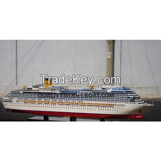 Costa Favolosa Wooden Model Cruise Ship