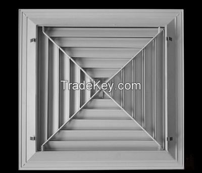Selling aluminum square ceiling air diffuser for HVAC system components, high quality and very competitive price