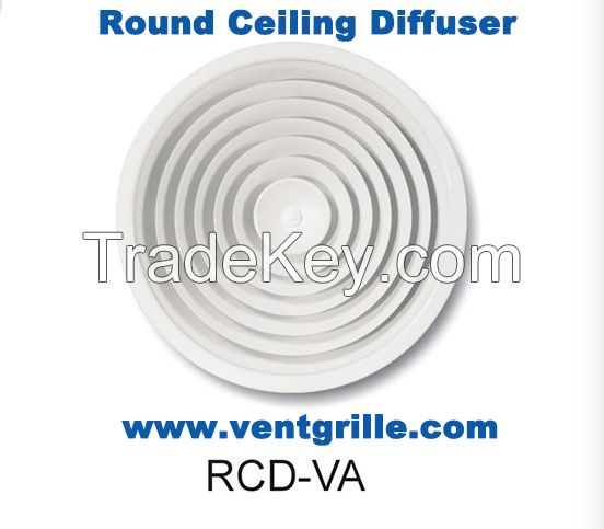 Selling Rond Ceiling Diffuser-VA for air distribution and ventilation purpose, high quality competitive price