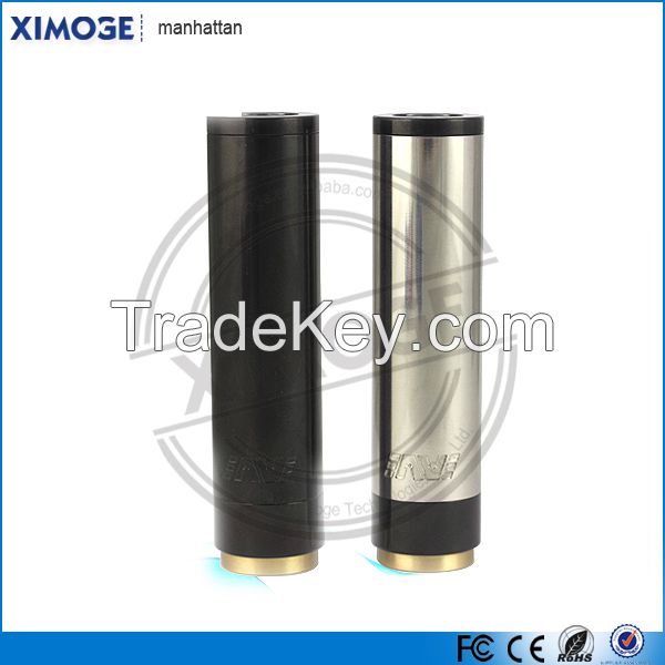 New arrival e cigarette copper mechanical mod clone manhattan mod on sale