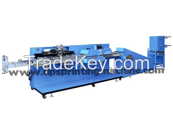 satin label screen printing machine/lanyard ribbons screen printing machine