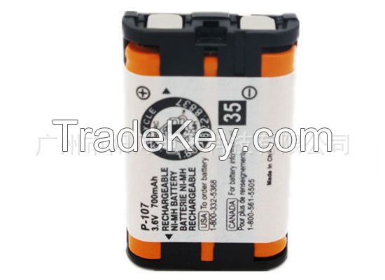 P105 2.4V 830MAH Cordless Phone Battery Manufacturer