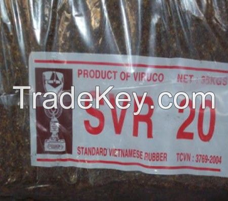 Standard Vietnam rubber svr 20