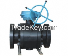 Forged steel ball valve API tunnion mounted valves High quality