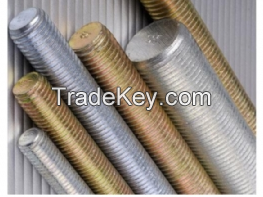 Threaded rods Fasteners Hardware Fittings CS SS DIN