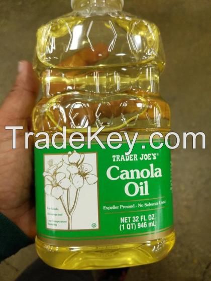 Refined Edible Canola Oil