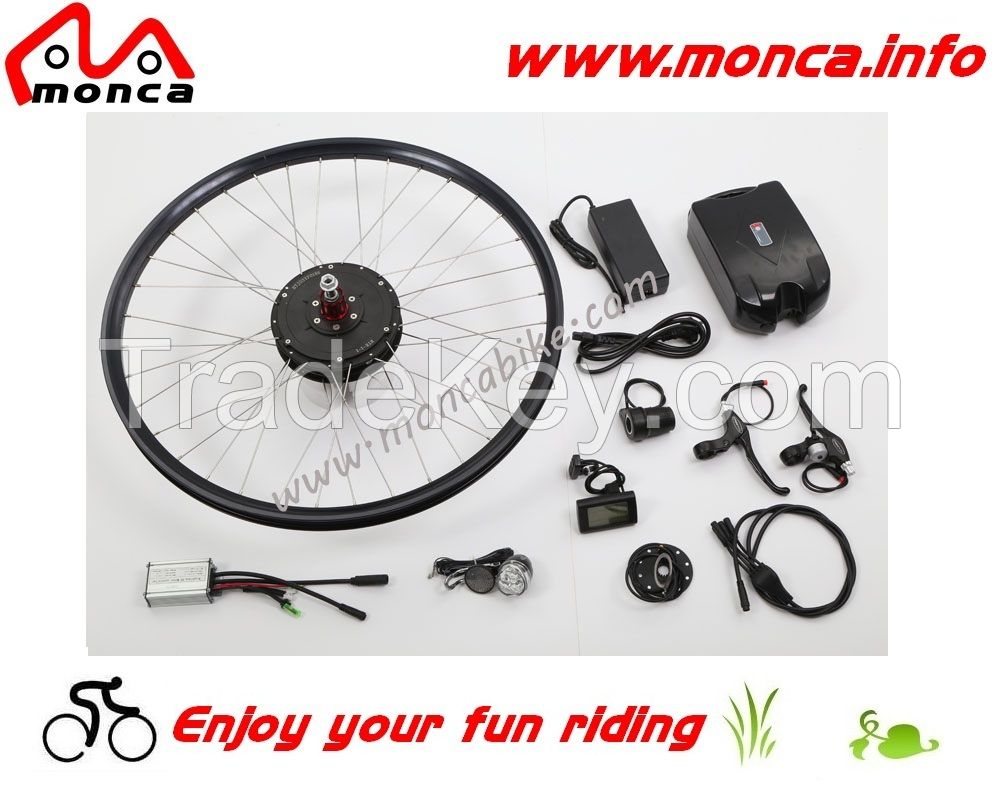 36V350W electric front wheel rear wheel bike conversion kit