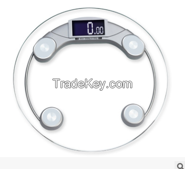 8MM Round Clear Glass weighing Scale 200kg